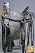 HILASON 15 in Western Horse Wade Saddle Leather Ranch Roping Antique Blackthumb 3