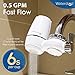 Waterdrop WD-FC-03 NSF Certified 320-Gallon ACF Water Faucet Filtration System, Faucet Filter, Reduces Chlorine, Harmful Contaminants Metals & Sediments-Fits Standard Faucets,1 Filter Include