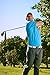 SlideBelts Men's Golf Ratchet Belt - Custom Fit - Mocha Brown with Winged Gunmetal Buckle (Vegan)