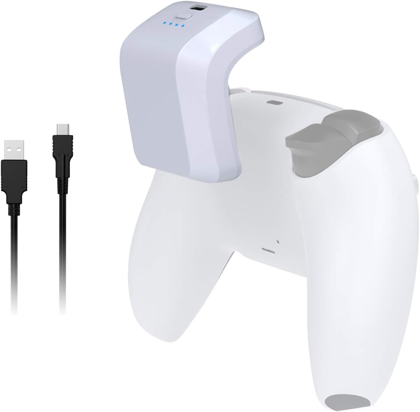 NexiGo PS5 Rechargeable Battery Pack,1500mAh DualSense Controller