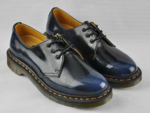 Amazon ブルー Dr Martens ドクターマーチン 3ホール ローファー 本革 メンズ レディース パンプス ビジネスシューズ 1461 靴 男女兼用 Blue Eu42約27 3cm Dr Martens ドクターマーチン ビジネスシューズ
