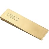 WEDO Flange Wedge Non-Sparking, Spark-free Safety Flange Wedge, Pipe Fitting Welding Tools, Spreading Flanges Triangle Tool, Corrosion Resistant, Aluminum Bronze, 6mmx13mmx80mm
