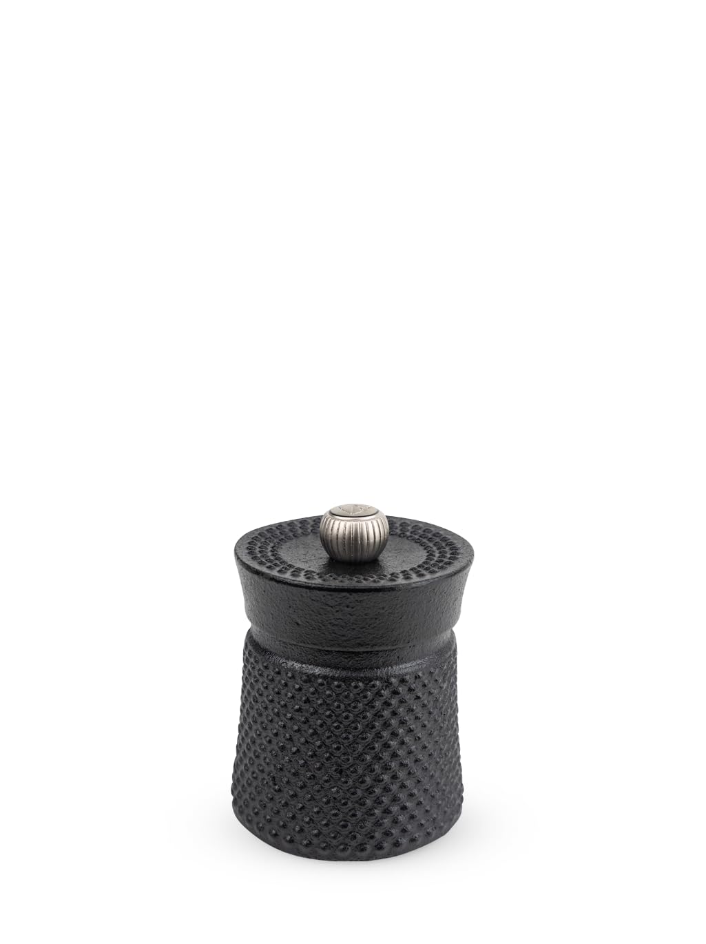 PEUGEOT - Bali 8 cm Pepper Mill - Classic Grind System - Cast Iron - Lifetime Guaranteed Mechanism - Made In France - Black Colour