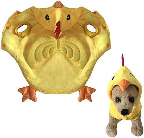 AWAMI Dog Halloween Costume Pet Rooster Costumes Winter Pet Party Clothes for Puppy Small Dogs Cats