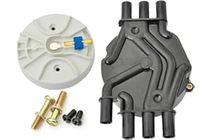 CNPAPC 10452458 Distributor Cap And Rotor Kit Replacement Ignition Distributor Cap for Cadillac Escalade 1997-2007, for Chevrolet Astro/Avalanche, for Gmc Yukon/Silverado with OE#D328a D465 10452457