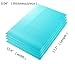Cafurty 4 Pcs Refrigerator Mats, Fridge Mats Can Be Cut Refrigerator Pads Fridge Pads Vegetable Fruits Fresh Pad Drawer Table Placemats Cabinet Protective Pads Shelves Drawer Mats - Blue
