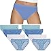 Hanes Womens 8 & 4 Pack Premium Comfort Bikinis (Medium, 8 Pack 03)