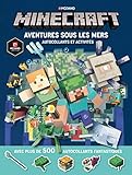 Minecraft : Aventures sous les mers, autocollants et activités by 