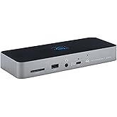 OWC 11-Port Thunderbolt Dock, 96W Charging, Single 8K Display or Dual 5K displays, 3 x Thunderbolt, 4 x USB, GbE, SD, Compatb