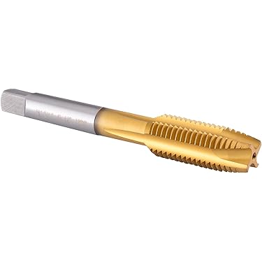 CLEVELAND Spiral Point Tap, 7/16-20, HSS – High Speed Steel Tap For Thread Cutting