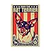 Obey the Rat Terrier - USA Magnet Rectangle Magnet by CafePress