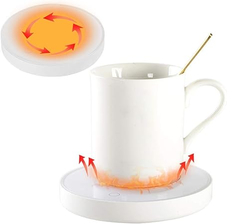Regali Di Natale Intelligenti.Ahanzhu Scaldatazze Scalda Caffe Intelligente Scaldatazze Per Scrivania Caffe E Te Riscaldati Da Tavolo Regali Di Natale Amazon It Casa E Cucina