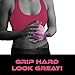 Master of Muscle Pink Gym Chalk Ball for Women- Climbing - Weight Lifting - Gymnastics - Includes Free Workout EBook with Advanced Lifting Techniques