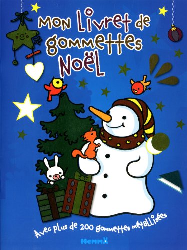 Mon livret de gommettes Noël