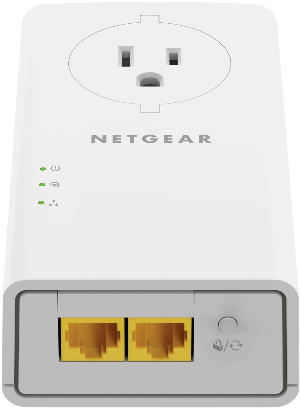 NETGEAR Powerline adapter Kit, 2000 Mbps Wallplug, 2 Gigabit