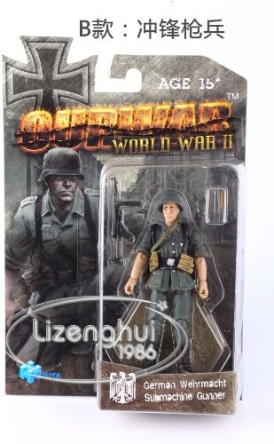 OurWar World War II German Wehrmacht Submachine Gunner 1/18 Infantry