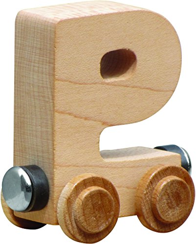 NameTrain Clear Finish Letter Car - Made in USA (P)