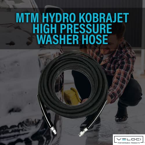 MTM Hydro Kobrajet High Pressure Washer Hose 3/8” 4000 PSI 50’ for Car