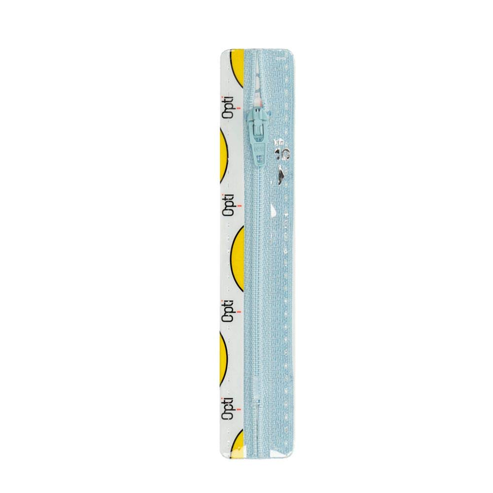 Opti S40-20-00259 Zip, 100% Polyester, 00259 Blue, 20 cm