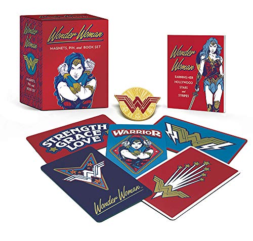 !Best Wonder Woman: Magnets, Pin, and Book Set TXT