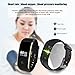WEMOSI Bluetooth 4.0 Fitness Tracker - Heart Rate Blood Pressure Blood Oxygen Monitor - Sports Activities Calorie Burned Sleep Model - for Women Men Kids - Black