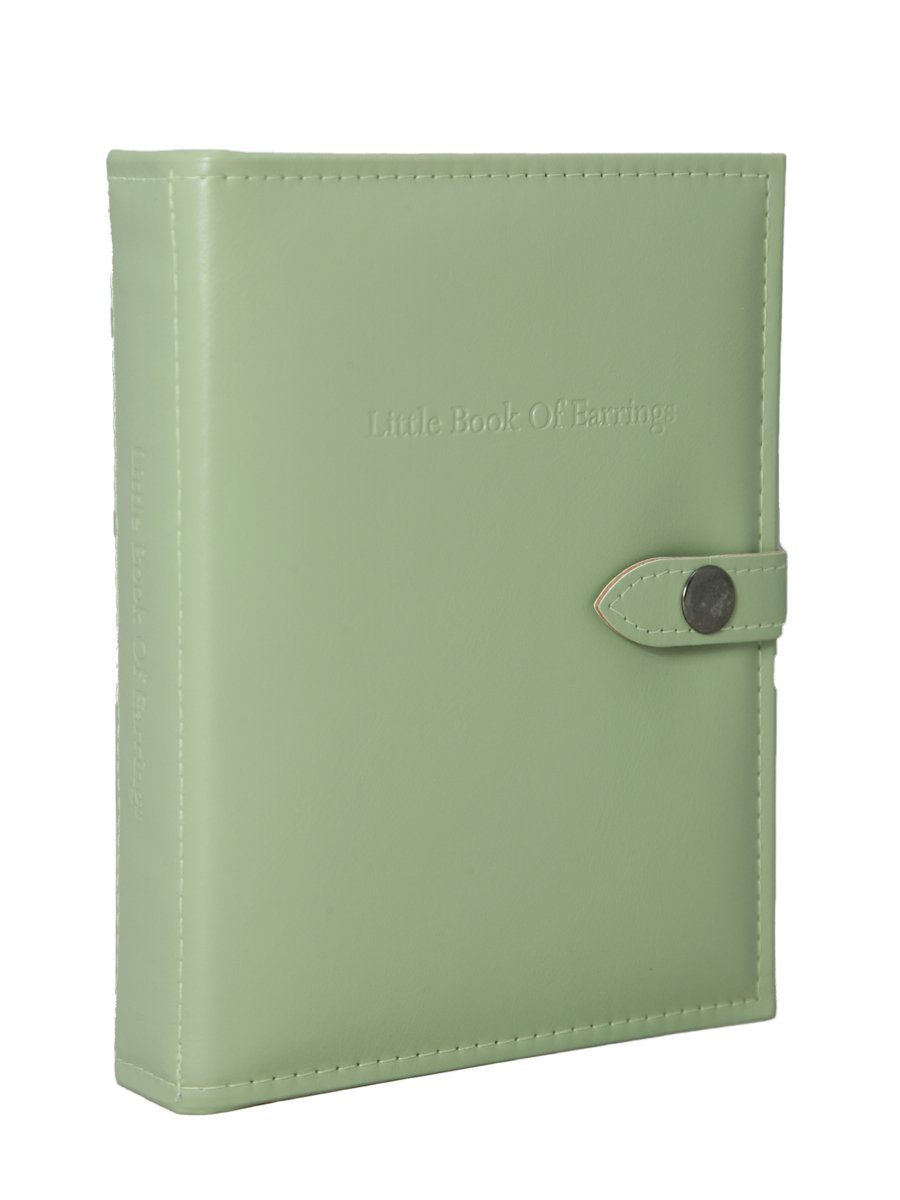 Green The Little Book of Earrings - The perfect way to store your earrings!