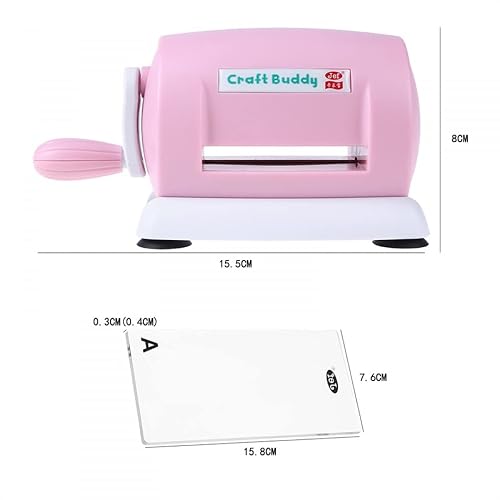 DIY Manual Die Cutting & Embossing Machine For Card Making & Scrapbooking – With Plates