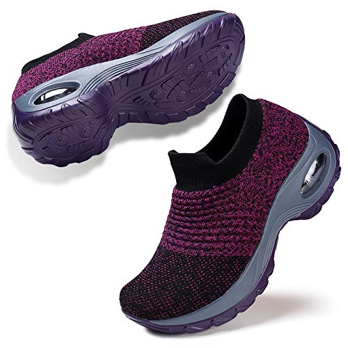 mesh walking sneakers