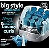 Conair Compact Multi-Size Hot Rollers; Blue
