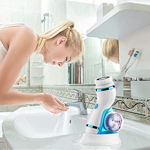 image for phixilin Facial Cleansing Brush Rechargeable Electric - Facial Cleanin