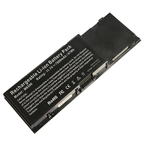 AC Doctor INC Laptop Battery for Dell Precision M6400 Dell Precision M6500,fits C565C DW554 F678F G102C J012F KR854 P267P 5K145 8M039 312-0868 312-0873, 9Cells 11.1V 87WH