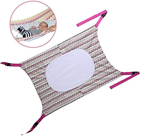 Kiwitwo Infant Safety Baby Hammock Bed Print Newborn Children's Detachable Portable Bed Indoor Outdoor Hanging Seat Garden Swing (Color 5)