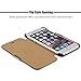 iPhone 6s / 6 Case, Benuo [Vintage Series] [Genuine Leather] Folio Flip Corrected Grain Leather Case [Ultra Slim] with Magnetic Closure for iPhone 6 / iPhone 6s 4.7 inch (Retro Brown)