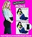 Undercover Mama Black and White Nursing Tank Set for Breastfeeding,Black & White,Large