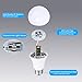 Vgogfly Dusk to Dawn Light Bulb 7W Smart Dusk Till Dawn LED Photo Sensor Bulbs E26 Base Socket Outdoor Indoor Lighting Lamp Auto On/Off (Cool White, 3-Pack)