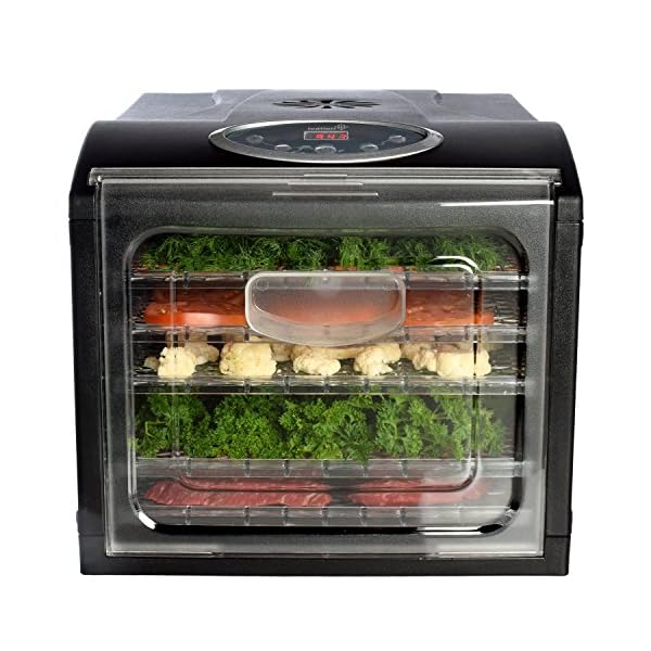 Electric-Beef-Jerky-Countertop-Food-Dehydrator-for-a-Healthy-Diet-Extend-Shelf-Life-with-6-Drying-Racks-Digital-Temperature-Controls-and-Timer-with-Automatic-Shutoff-Even-Dry-From-95F-to-158F
