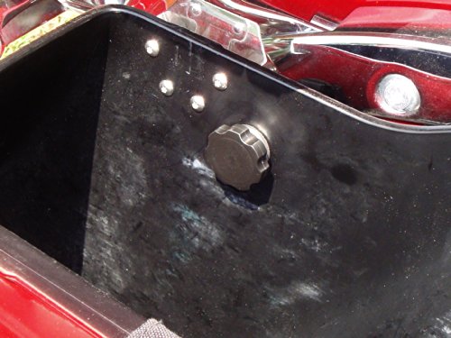 image for HDsmallPARTS/LocEzy® Black 1996-2013 Saddlebag Mounting Hardware/Knob