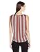 NINE WEST Women's Silky Satin Pleat Neck Cami
