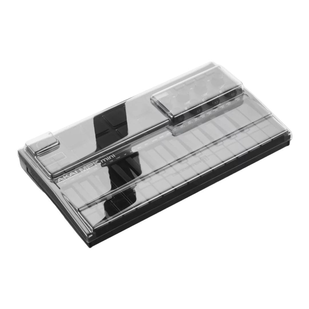 Decksaver LE Cover for Arturia Keystep 37 - Super-Durable Polycarbonate Protective lid in Smoked Clear Colour, Made in The UK - The Producers' Choice for Unbeatable Protection