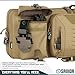 Savior Equipment Urban Warfare Tactical Double Long Gun Bag Case Backpack w/Pistol Handgun Case,46 Inch Flat Dark Earth Tan