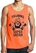 New York Fashion Police Funny Manga Anime Shirt Training to Go Saiyan Tank Top Vegeta Goku Naruto Orange XL