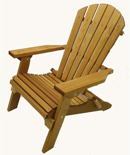 folding cedar adirondack chair