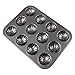 MyLifeUNIT Madeleine Pan, Nonstick Carbon Steel Baking Molds with 12-Cavity