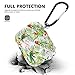 AirPods Case - Xmifer Airpods Case Cover for Apple Airpods 2/1 with Keychain Airpods Accessories(Flamingo & Parrot)