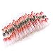 50pcs Solder Seal Wire Connectors, Sopoby Automotive Heat Shrink Butt Connectors Electrical Terminals, Red