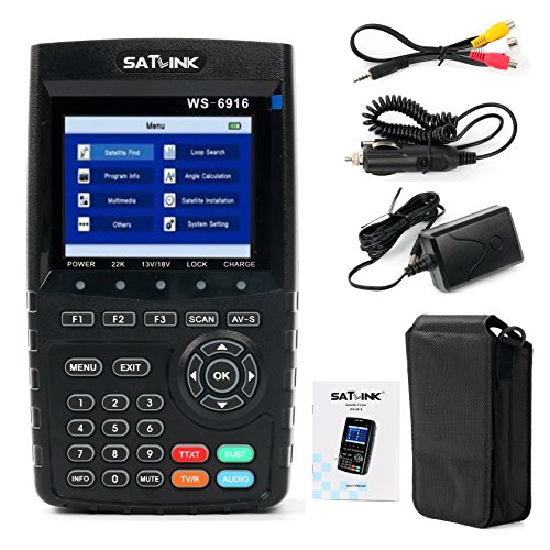 Satlink 2016 new satlink ws-6916 hd dvb-s+s2 satellite signal met…