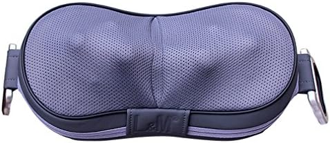 3D Shiatsu Pillow Massager with Heat for for Neck, Back, Shoulder, Legs and Foot,Use at Car, Home and Office
