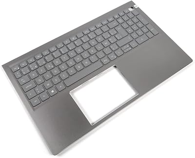 Dell Inspiron 5510 5515 5518 USB-C Palmrest Belgian Backlit Keyboard 06P0TG