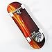 P-Rep Fired Up 30mm Graphic Complete Wooden Fingerboard w CNC Lathed Bearing Wheels by Peoples Republic