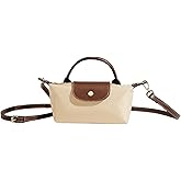 Mini Crossbody Bags for Women - Quilted Handbags Purses with Adjustable Strap, Nylon Small Handbags